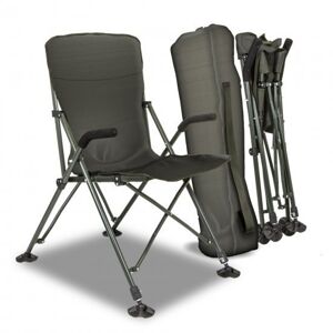 Solar kreslo undercover green foldable easy chair high