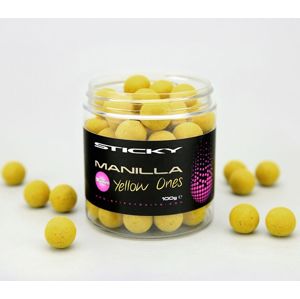 Sticky baits neutrálne vyvážené boilie manilla wafters yellow ones 130 g - 16 mm