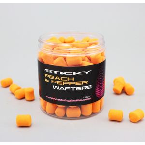 Sticky baits neutrálne vyvážené boilie peach pepper wafters 130 g