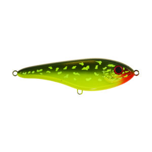 Strike pro wobler baby buster hot pike 10 cm
