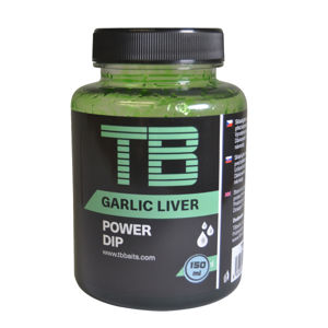 Tb baits power dip garlic liver 150 ml
