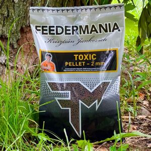 Feedermania pelety silver pellet 2 mm 700 g - toxic (údený sleď)
