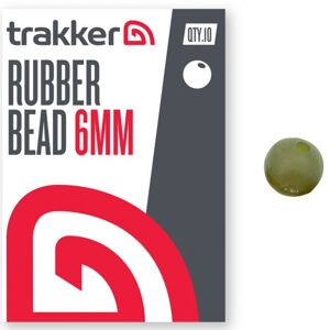 Trakker gumový korálik rubber bead 6 mm 10 ks