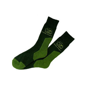 Fox ponožky collection green silver thermolite long sock - 44-47