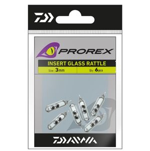 Daiwa prorex rolničky sklenené do gumy-veľkosť 7 mm 5 ks