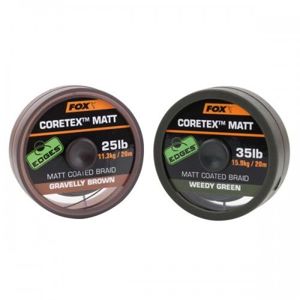Fox edges matt coretex 20 m-weedy green / nosnosť 20 lb / farba green