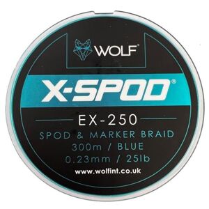 Wolf šnúra na kŕmenie raketou x-spod ex spod and marker braid 300 m 0,23 mm