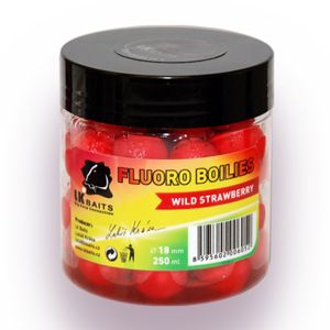 Fluoro Boilies Wild Strawberry