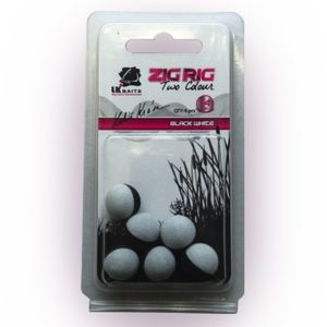 LK Baits ZIG RIG Pop–Up 14 mm – Black/White